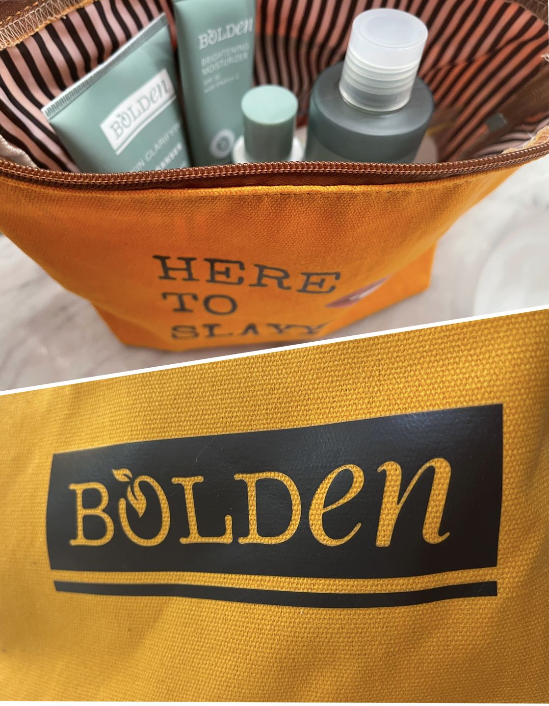Customer photo review of Bolden Clear Skin Kit