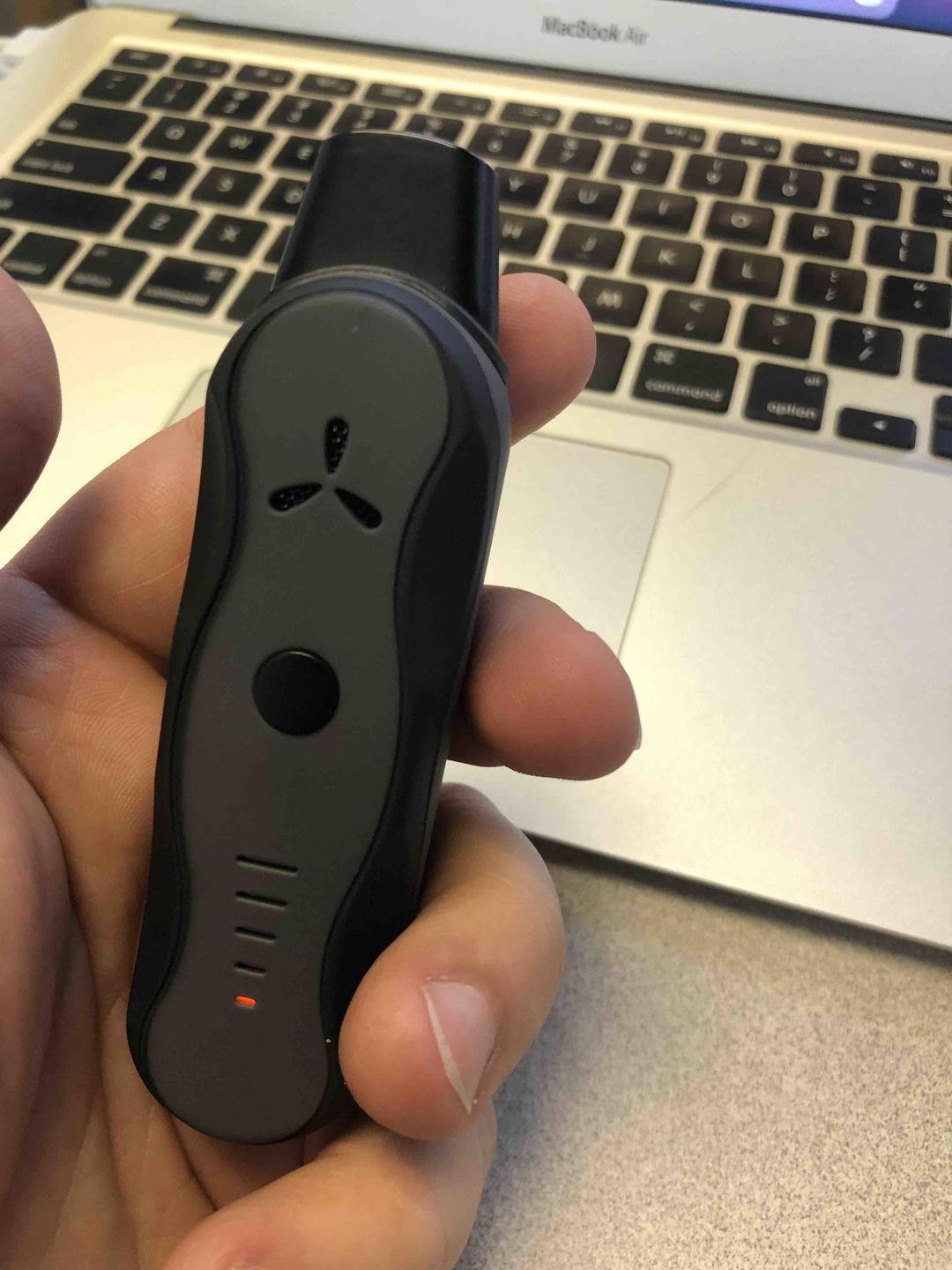 Customer photo review of XS GO VAPORIZER | Dry Herb – Ultra-Portable Vape – Ergonomic Design, Built-in Tools for Easy Use