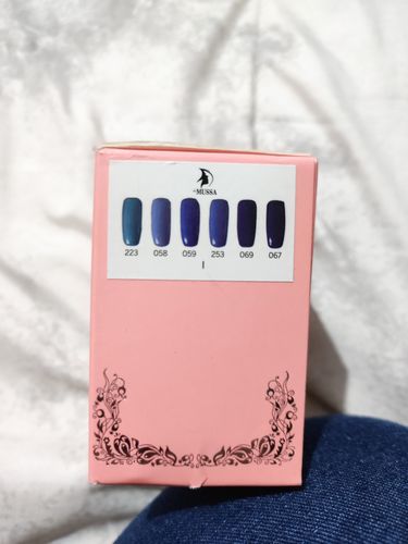 Customer photo review of Gel Gama I 6 pzas MUSSA