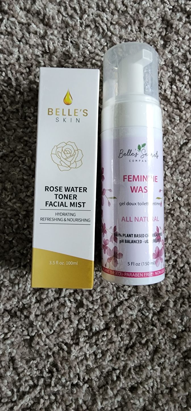 Customer photo review of Natural Yoni Wash