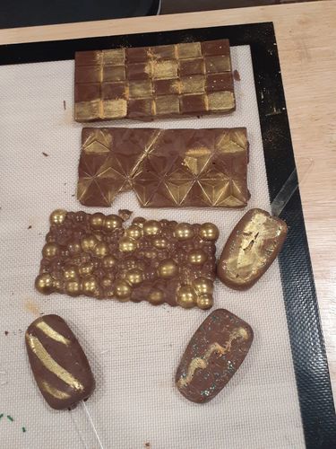 Customer photo review of GOLDEN TICKET CANDY BAR KIT