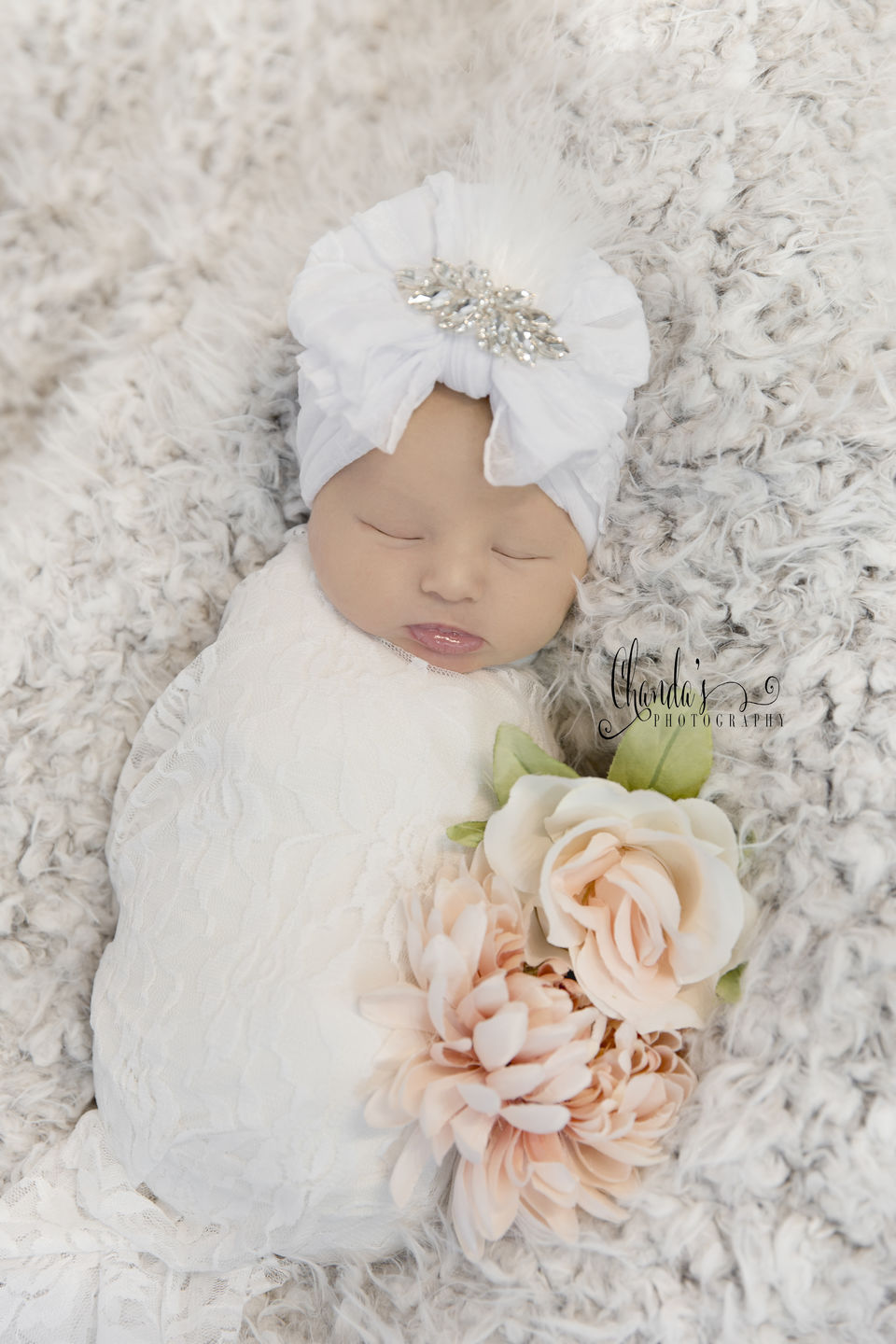 Customer photo review of Fancy Ruffled Headband