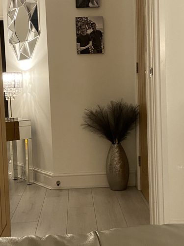 Customer photo review of Faux Pampas Grass - Grey