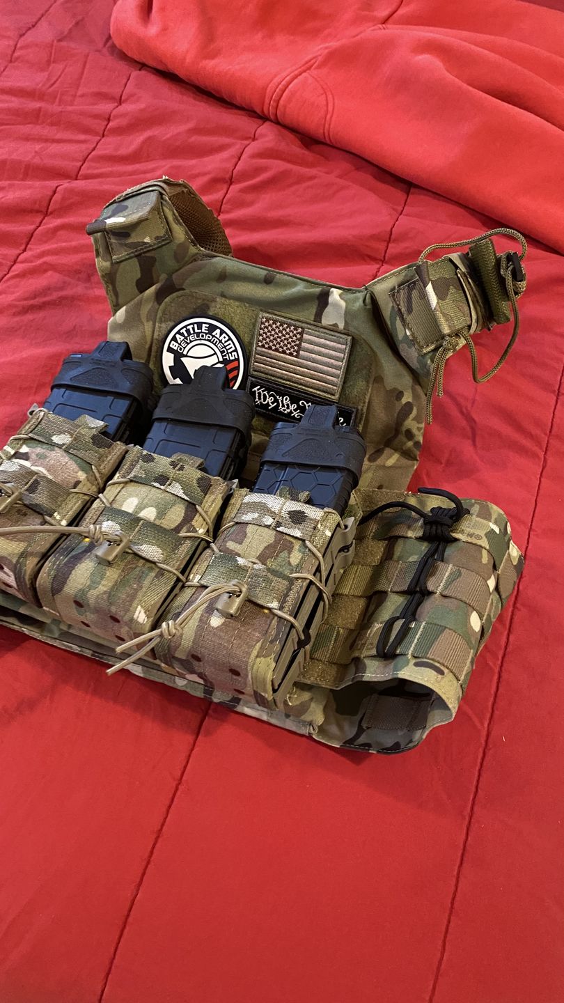Customer photo review of RTS Tactical Ceramic NIJ 0101.06 Level IV Rifle Protection Plate Insert - 10 X 12