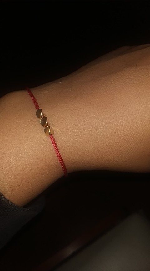 Customer photo review of Bracelet de Chance Tibétain "Perle de Cuivre"