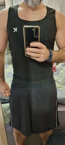 Customer photo review of Men's Heat-Trapping Sweat Vest