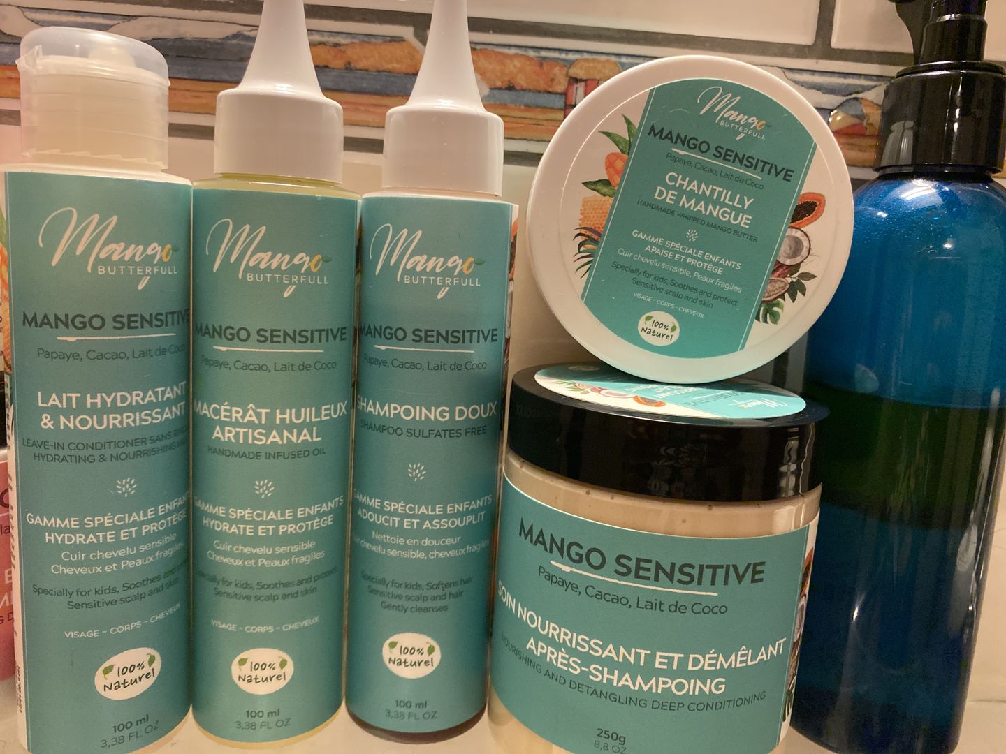 Customer photo review of Pack routine Mango SENSITIVE