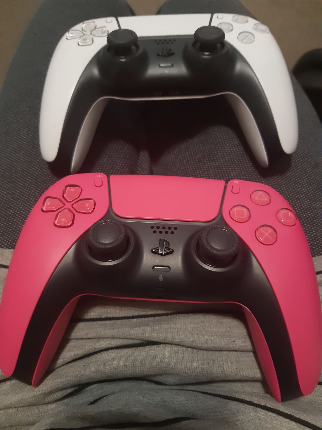 Customer photo review of PlayStation 5 (PS5) DualSense Wireless Controller - Nova Pink