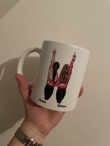 Customer photo review of Best Friends forever - Mug personnalisée
