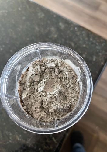 Customer photo review of Milk Dust: Protein Powder For Milk Supply, Fudge Brownie Flavor