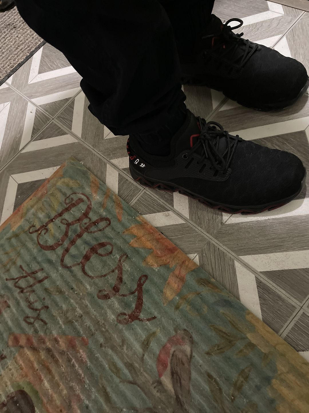 Customer photo review of Ziczac Black Red