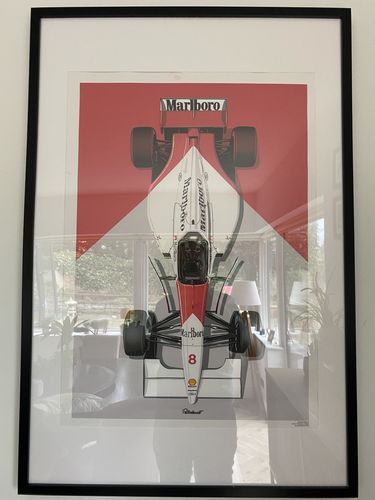 Customer photo review of MCLAREN MP4/8 | ARTPRINT