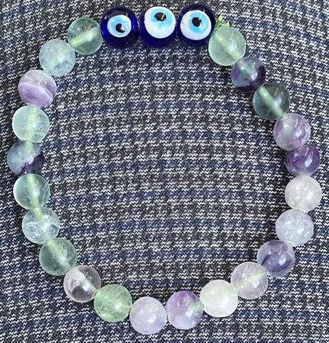 Customer photo review of Triple Evil Eye Bracelets 🧿