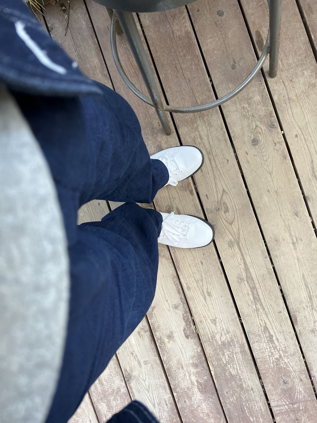 Customer photo review of インディゴー藍染　コットンリネンイージーパンツ