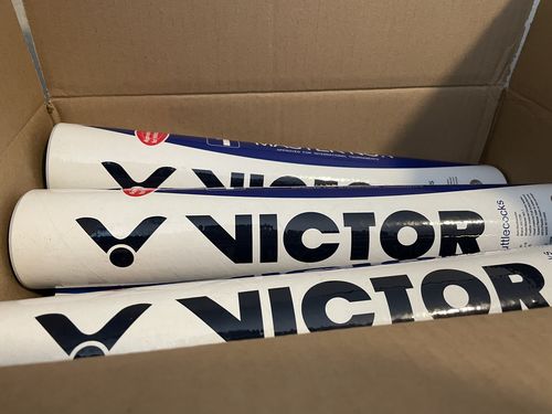 Customer photo review of Victor Master #1 Premium Tournament Feather Badminton Shuttlecocks