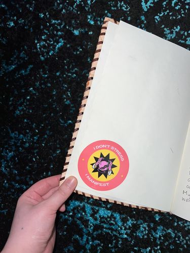 Customer photo review of Chillax Crystal Ball Sticker- 3"