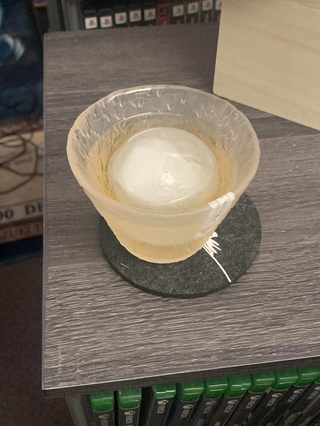 Customer photo review of Yuki - Japanese EDO Kiriko Whiskey Glass