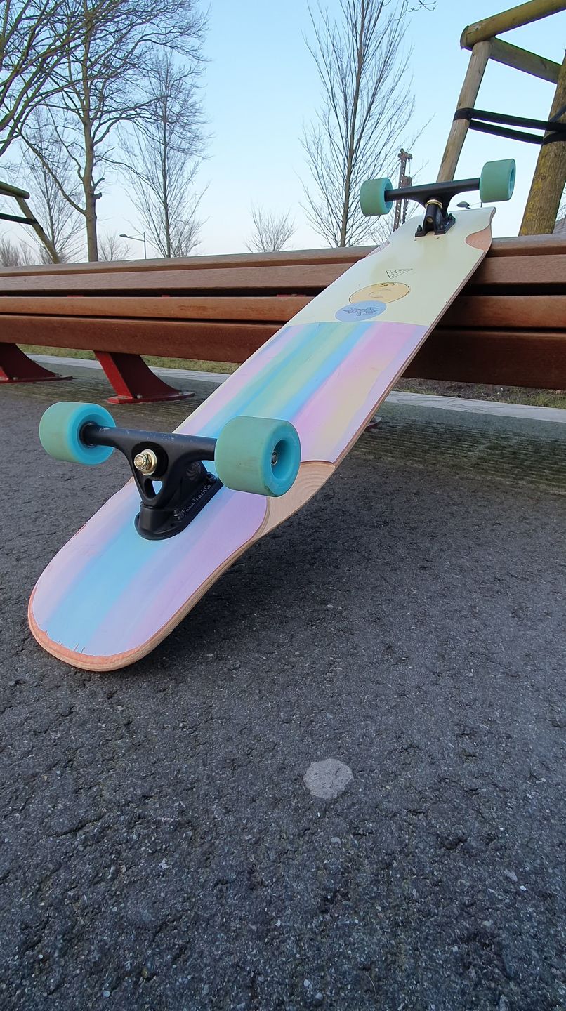 Customer photo review of Lucky Wheels - Tiffany - 60mm / 80a (Set of 4 Wheels)