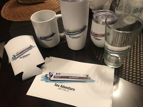 Customer photo review of Custom Digital Boat Artwork