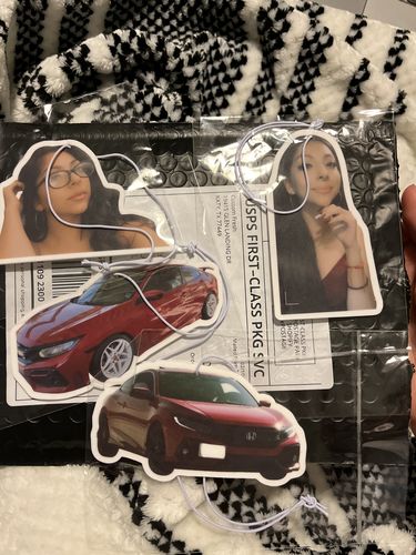 Customer photo review of One Custom Air Freshener