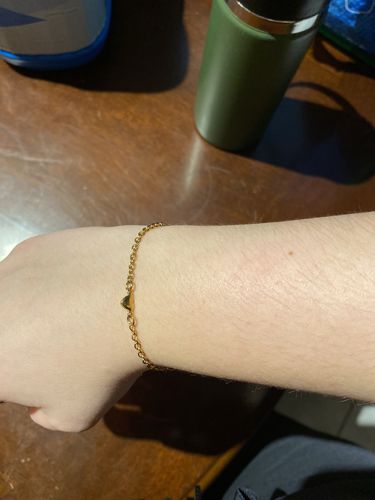Customer photo review of Hopeless Romantic Bracelet - Gold