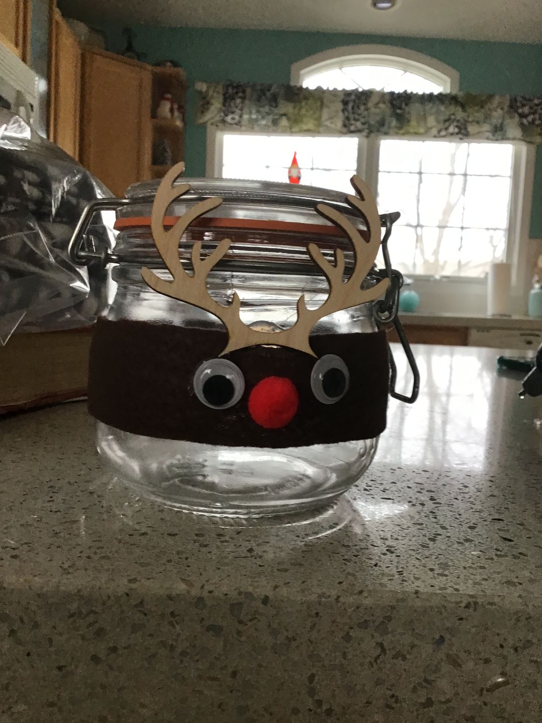 Customer photo review of Unfinished Wooden Reindeer Antlers Shape - Animal - Wildlife - Craft - up to 24" DIY