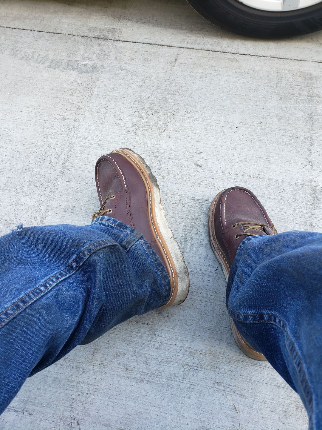 Customer photo review of Irish Setter by Red Wing Men's Ashby Soft Toe 6-inch Lace-Up Boots 83605
