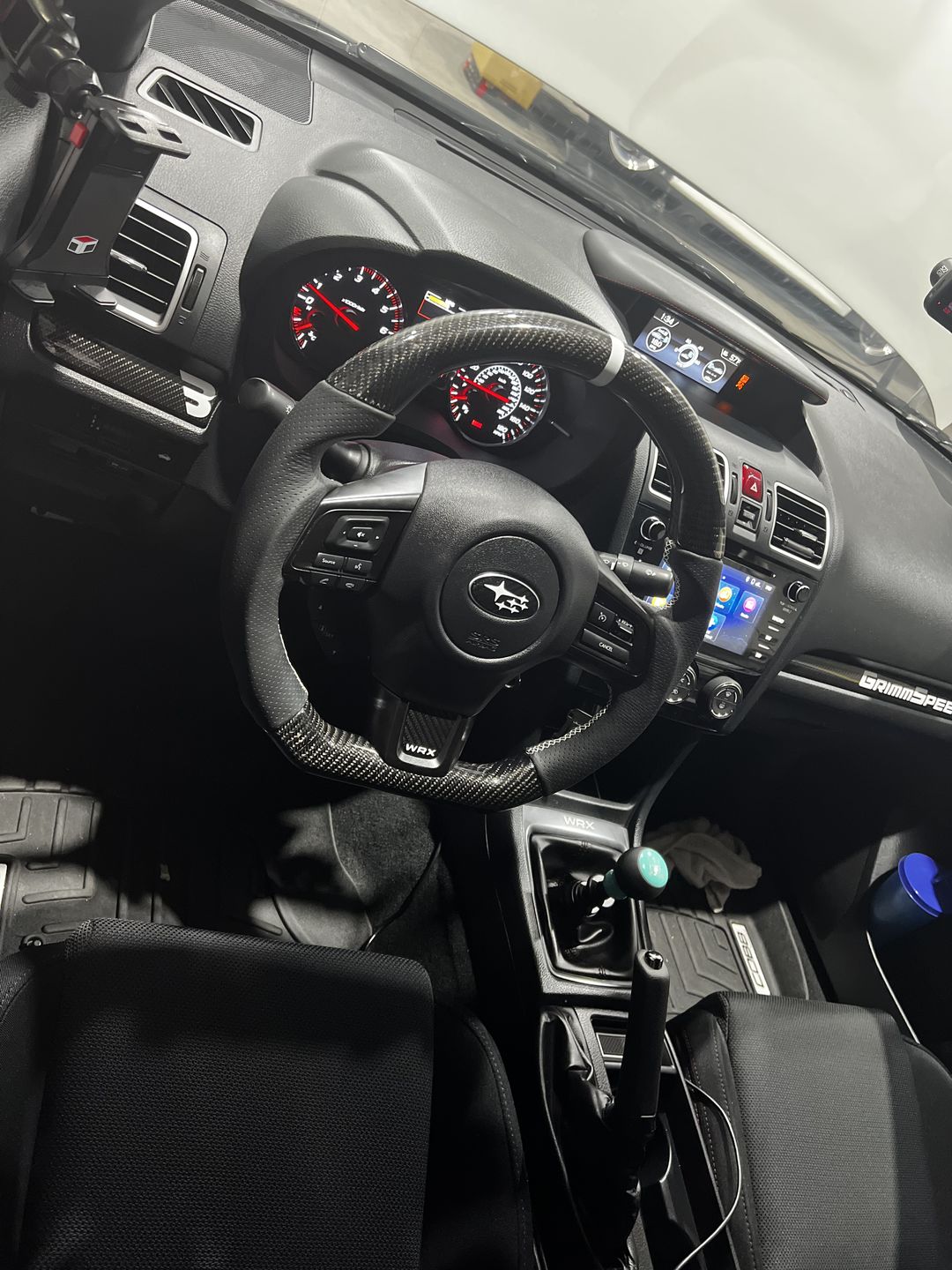 Customer photo review of 2015-21 Carbon D-Shape Steering Wheel