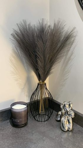 Customer photo review of Faux Pampas Grass - Grey