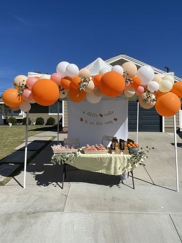 Customer photo review of Hey Cutie Balloon Garland Kit