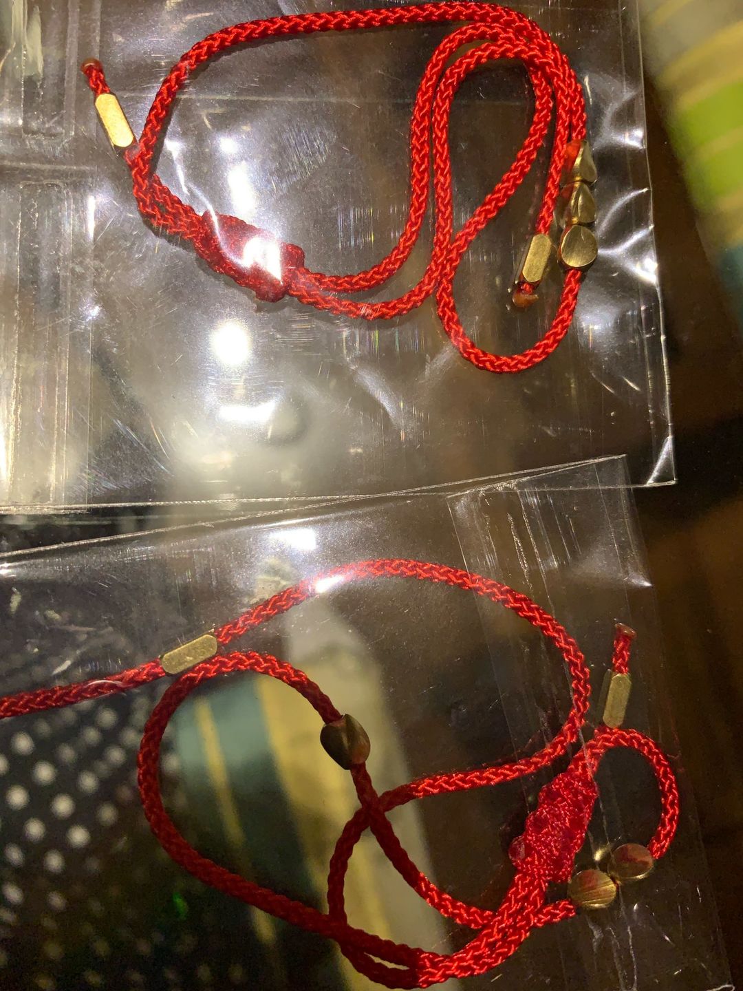 Customer photo review of Bracelet de Chance Tibétain "Perle de Cuivre"