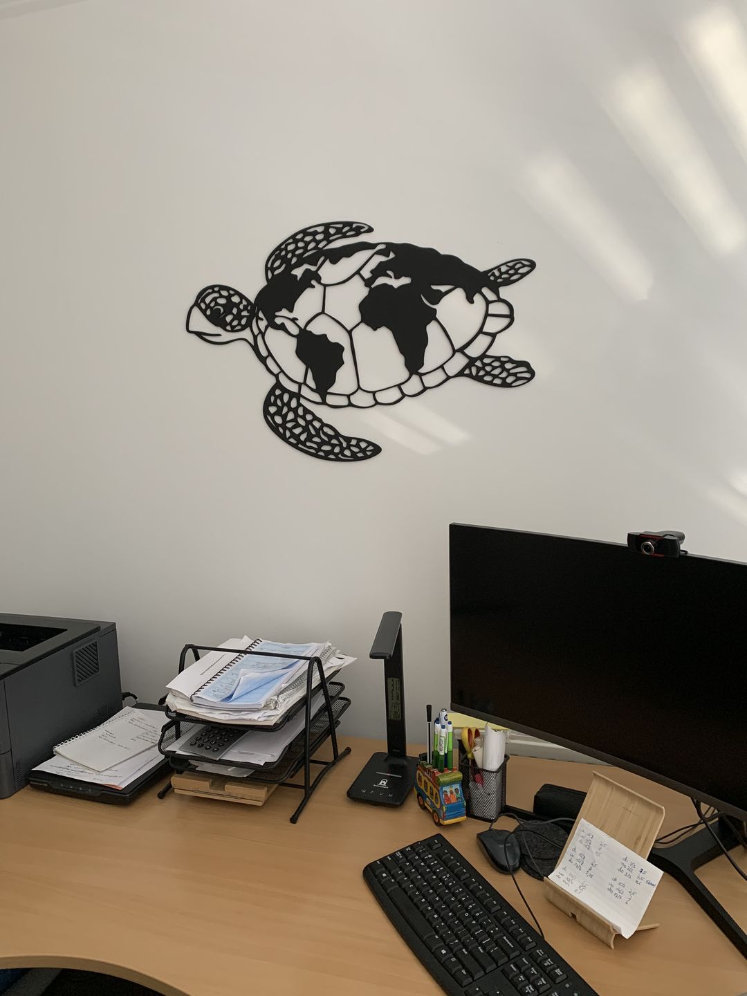 Customer photo review of Wanddecoratie dieren | Schildpad
