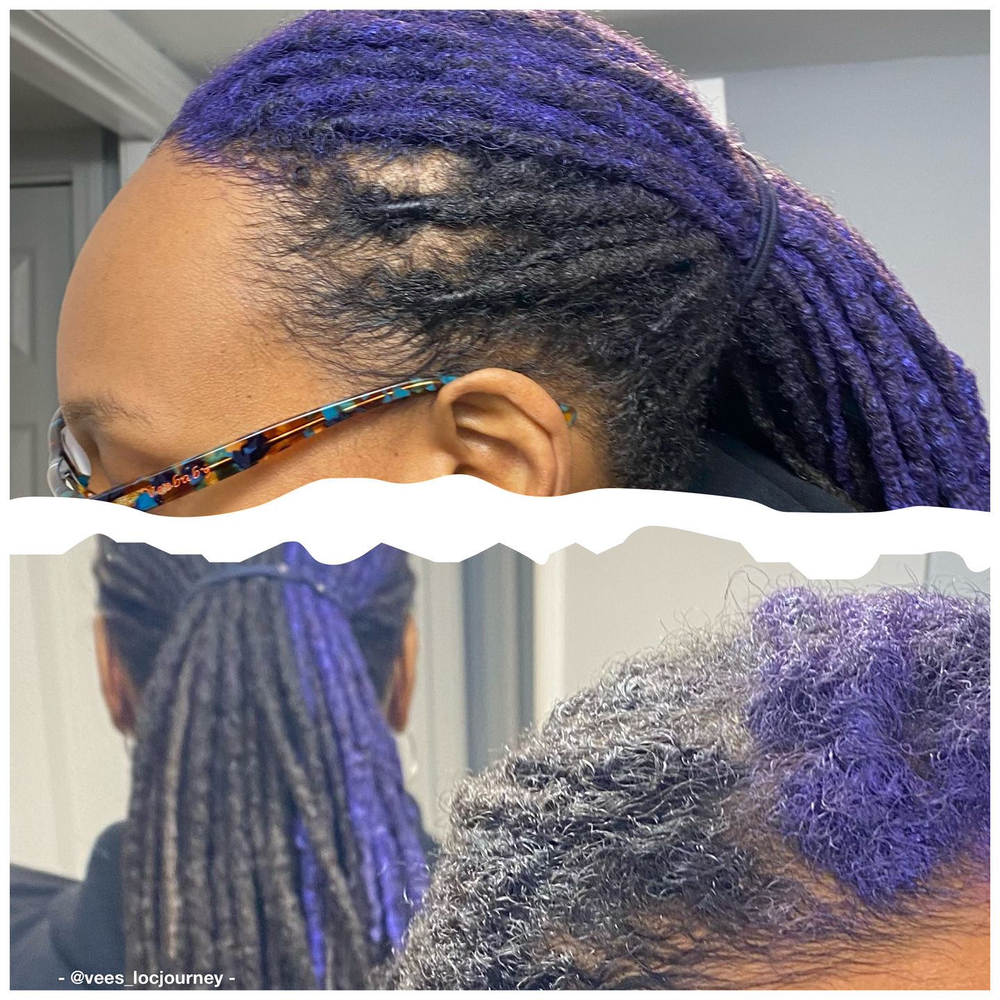 Customer photo review of Royal Purple - Mysteek Color Pop