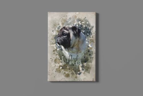 Customer photo review of Aquarell Pawtrait