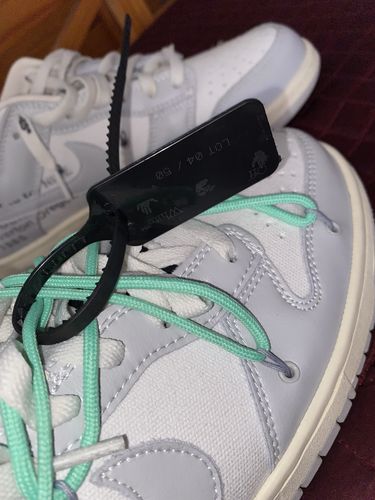 Customer photo review of OFF WHITE X NIKE SB DUNK LOW