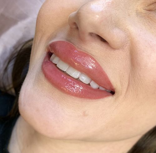 Customer photo review of World Famous Tattoo Ink - Pancho Pink