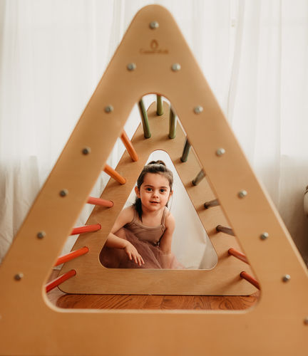 Customer photo review of Climbing Triangle - Natural