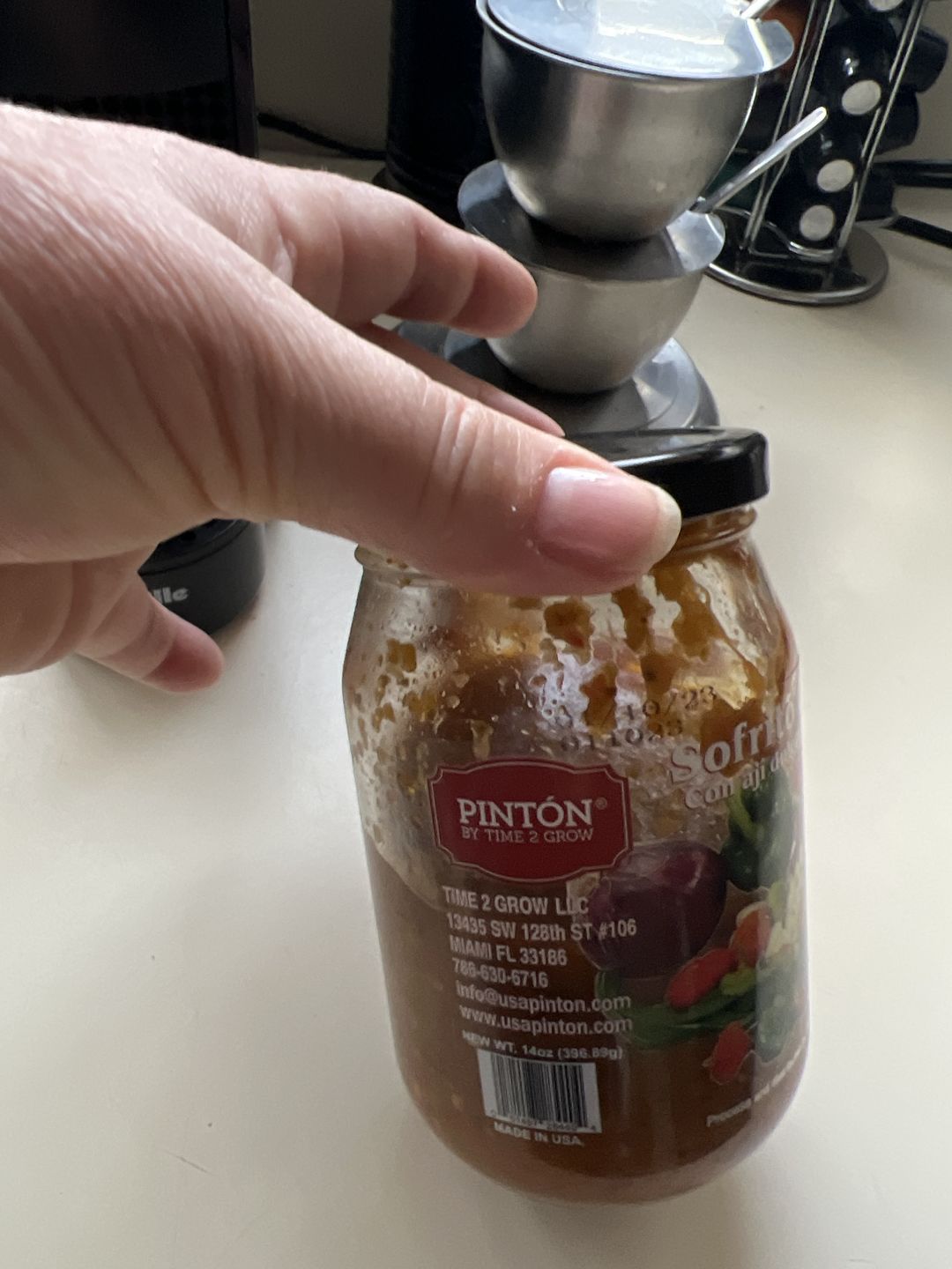 Customer photo review of Sofrito Criollo, Cooking Base