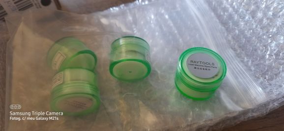 Customer photo review of Cloudray Original Raytools Laser Cutting Ceramics