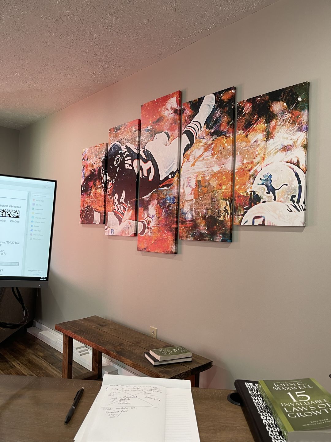 Customer photo review of Payton Wall Art
