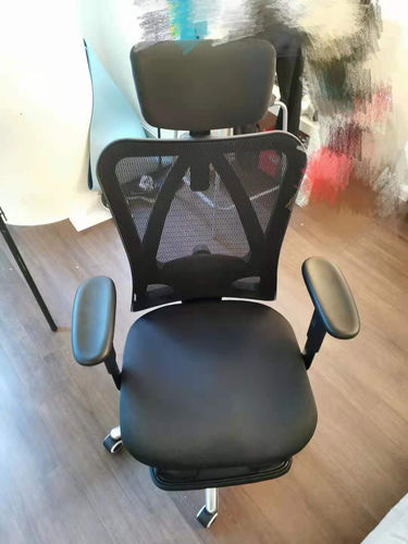 Customer photo review of SIHOO M18 Ergonomics Office Chair, Adjustable Headrests, Lumbar Support, Adjustable Arm Rest, Mesh Backrest Mesh Chair in Black and Grey