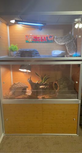 Customer photo review of 4'x2'x2' Original PVC Panel Reptile Enclosure