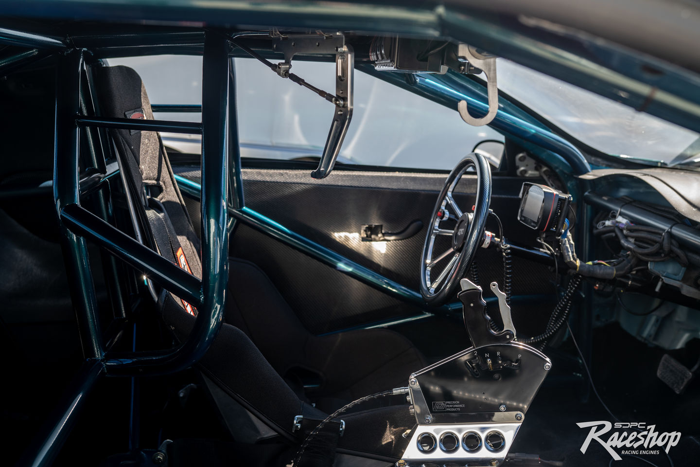 Customer photo review of Motion Raceworks Billet Parachute Handle Release Lever & Cable Mount Kit
