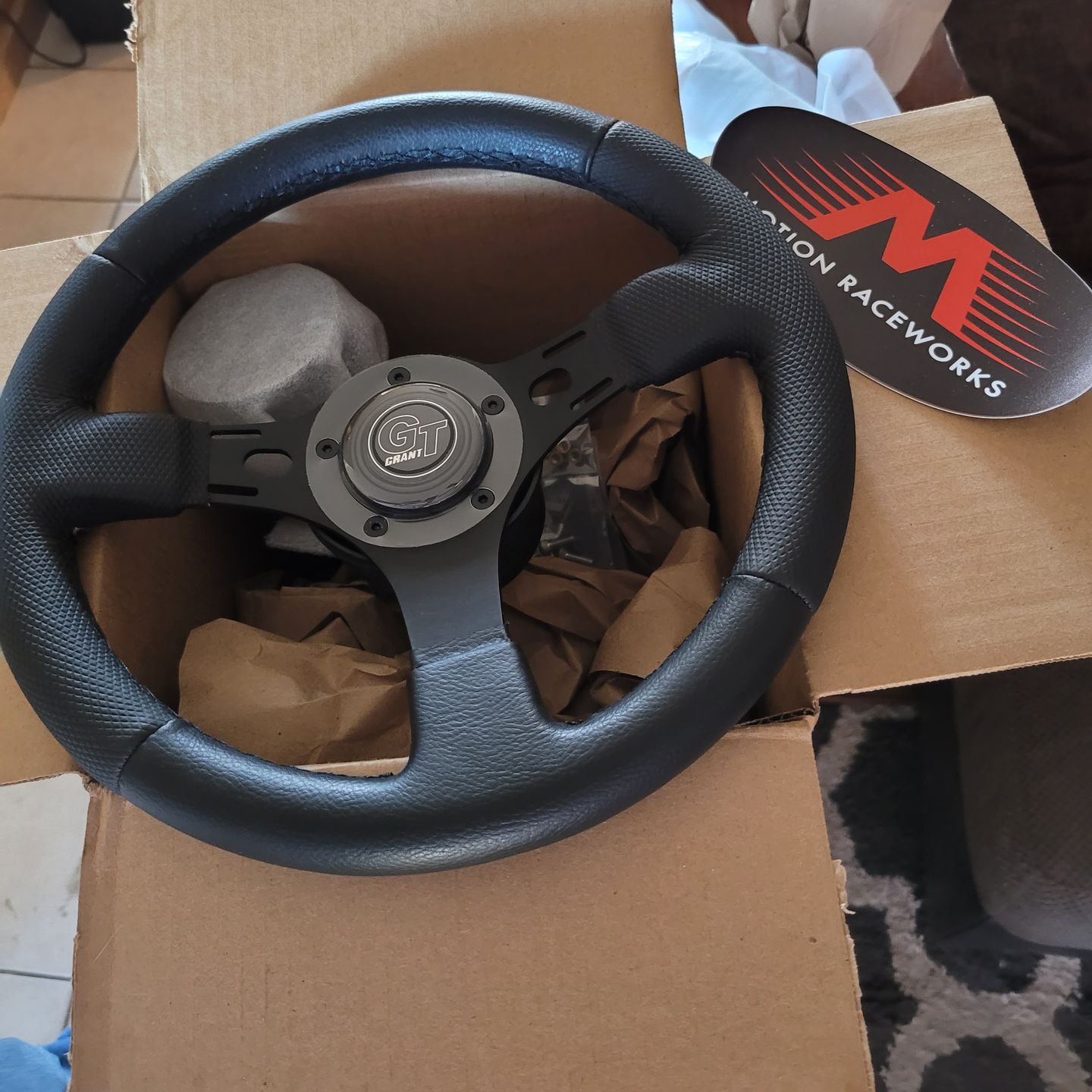 Customer photo review of 1982-2002 Camaro/Firebird F-Body Chromoly Lightweight Steering Column Race Only