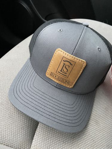 Customer photo review of Richardson 112 Leather Patch Hat