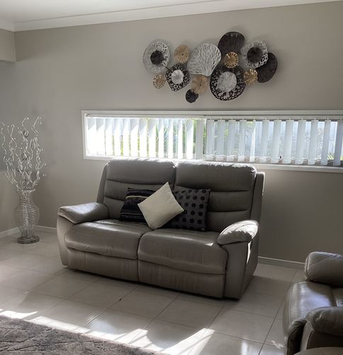 Customer photo review of Metal Wall Art 142x65 MUREX