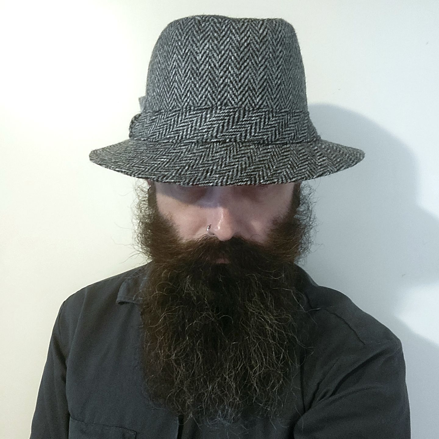 Customer photo review of Walking Hat Tweed