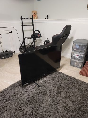 Customer photo review of ART Simulator Single Monitor Mount