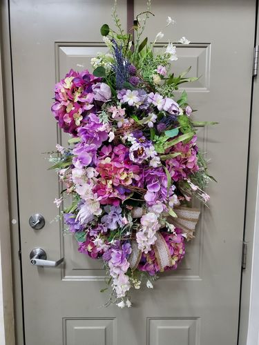 Customer photo review of 33 In Plastic Mixed Fern Spray 61639