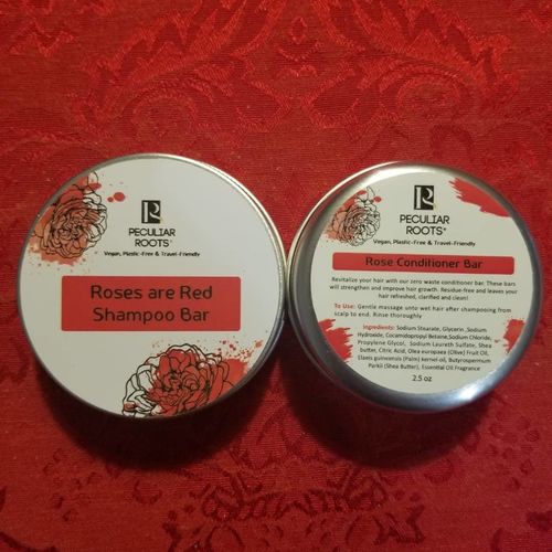 Customer photo review of Peculiar Locs Shampoo Bar